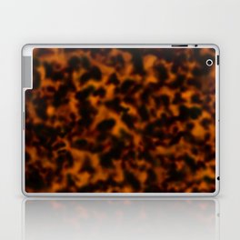 Tortoiseshell amber pattern  Laptop Skin