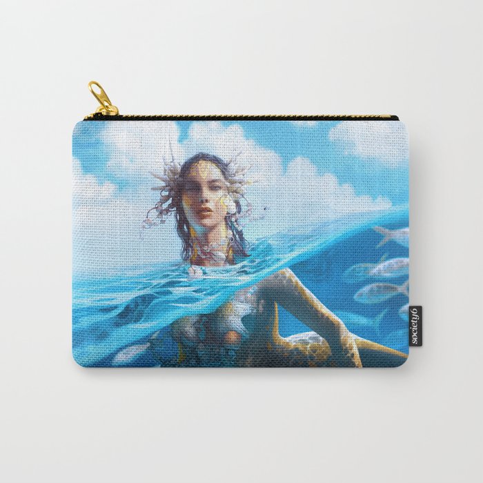 Ray Mermaid Carry-All Pouch