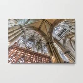 York Minster Cathedral Metal Print