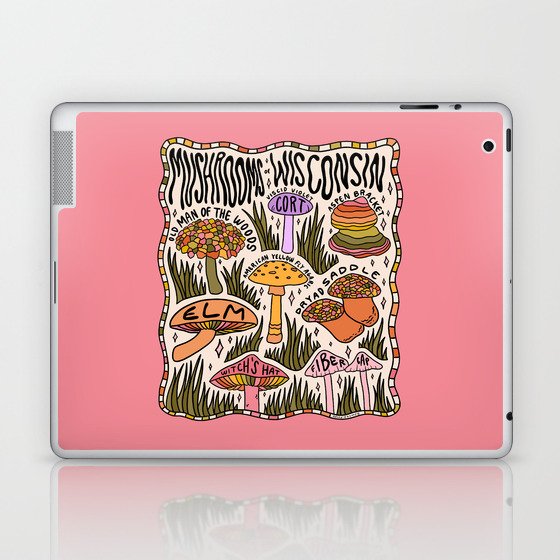 Mushrooms of Wisconsin Laptop & iPad Skin