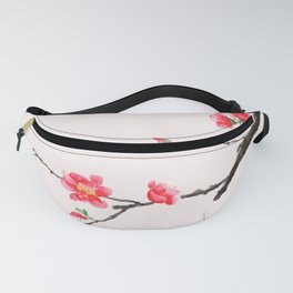 red Japan begonia Fanny Pack