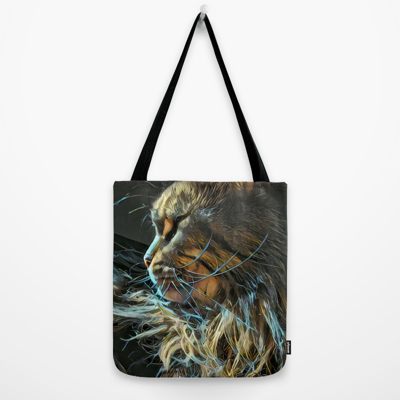 Profil De Chat Tote Bag By Tayatamelie Society6 Profil De Chat Tote Bag By Tayatamelie Society6