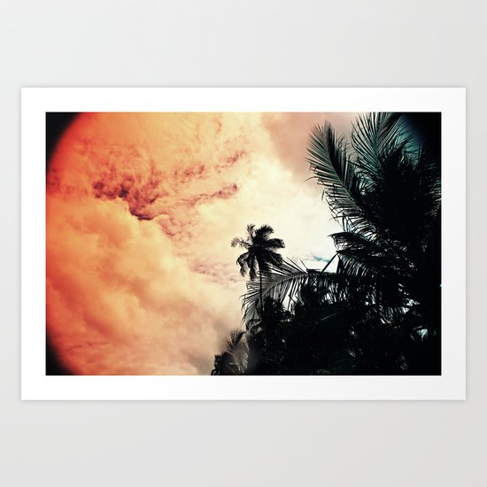 Praia Art Print