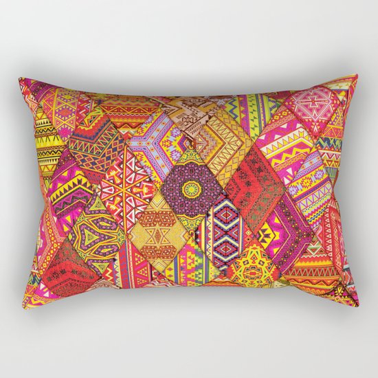 Indian Orgy Rectangular Pillow