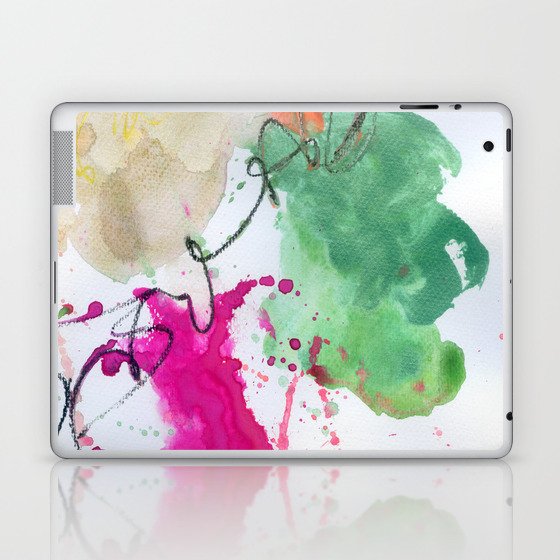 abstract sunset N.o 1 Laptop & iPad Skin