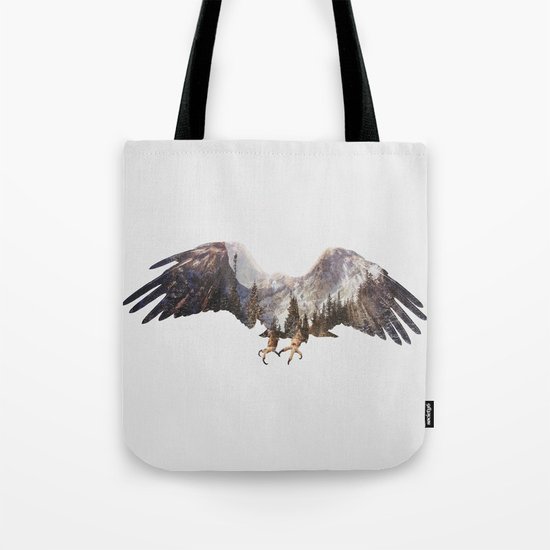 Arctic Eagle Tote Bag