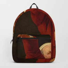 Self-Portrait, Yawning, 1783 by Joseph Ducreux Backpack
