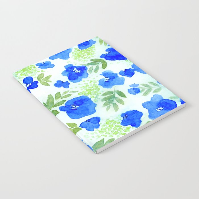 Floret (Blue) Notebook