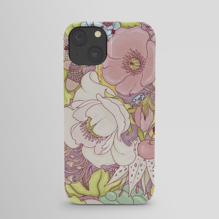 the wild side - summer tones iPhone Case
