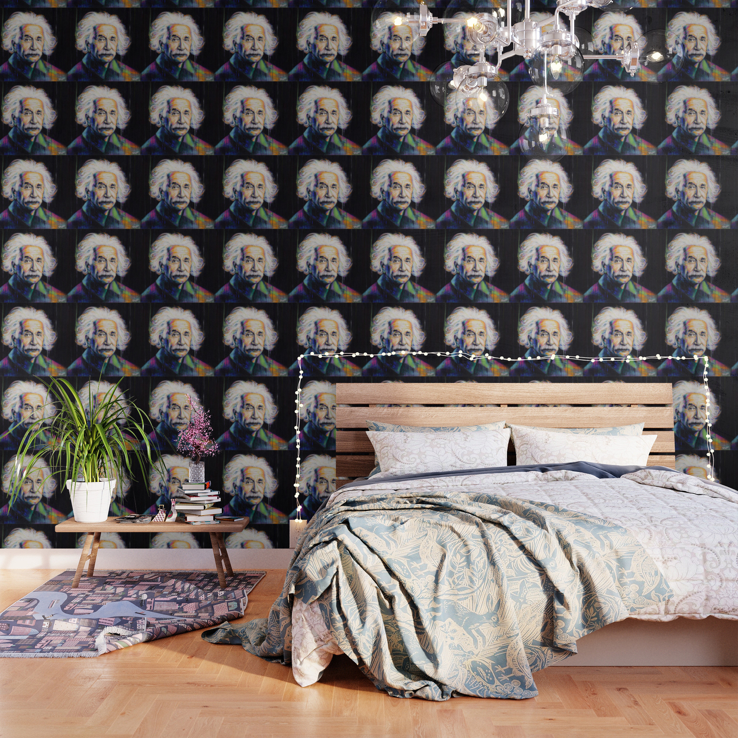 Albert Einstein Wallpaper By Frozenapple Society6