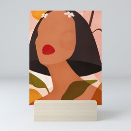 Asian Babe Mini Art Print
