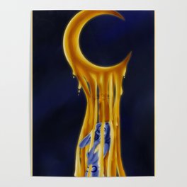 Weeping Moon Poster