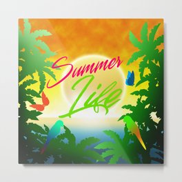 Summer Life Metal Print