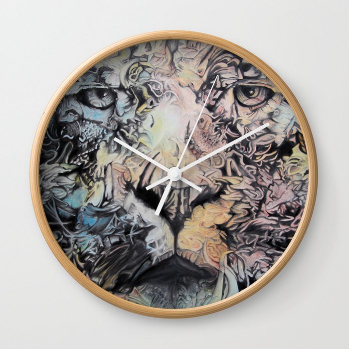 PANTHERA LEO Wall Clock