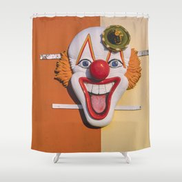 Clown Ornament, Seaside Heights, New Jersey  Shower Curtain