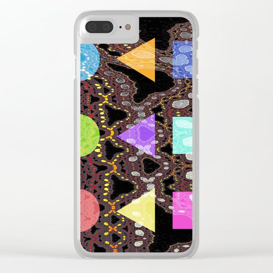 land of bridges forms Clear iPhone Case