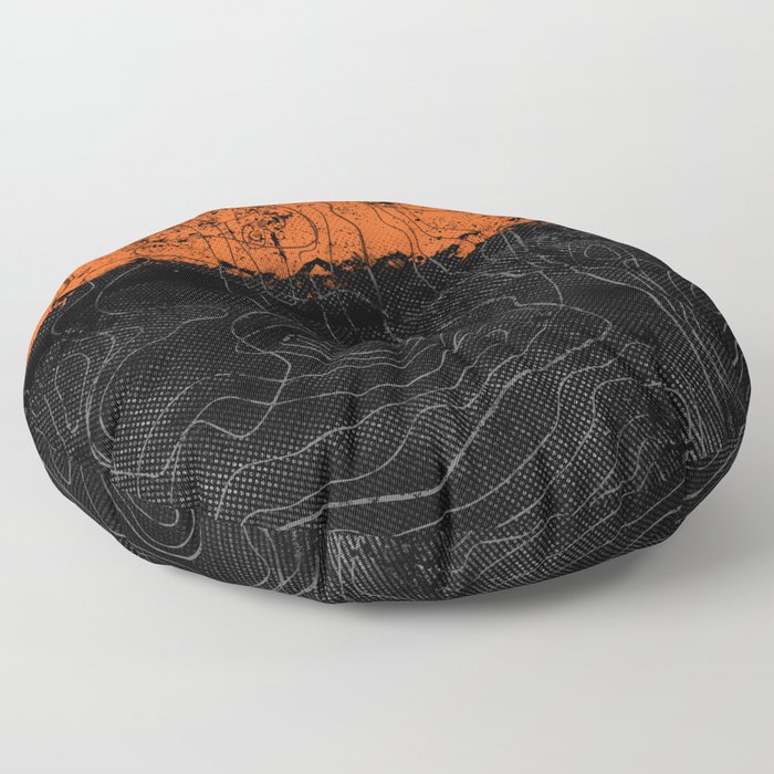 Topography Floor Pillow