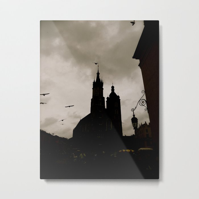 Wings Over Krakow Metal Print
