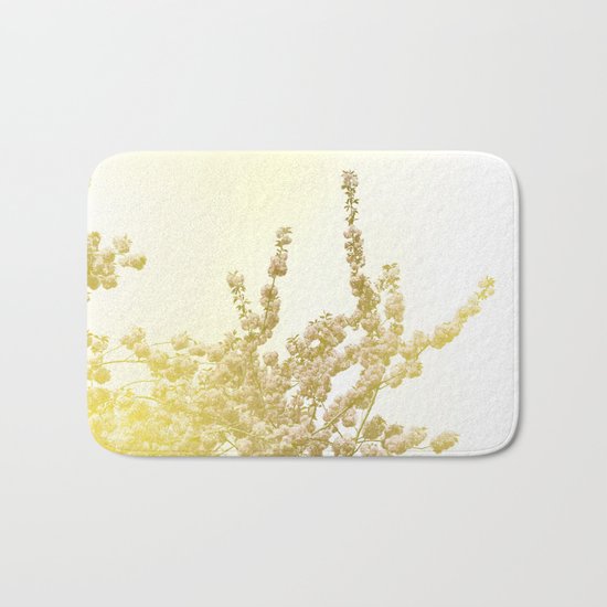 Sunlit Cherry Blossoms - Dreamy Floral Photography - Flower Art Prints, Apparel, Accessories... Bath Mat