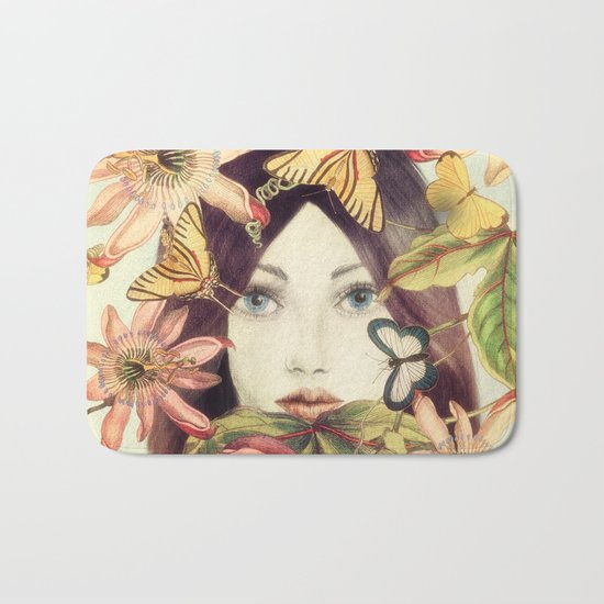 Whispers From A Secret Garden Bath Mat
