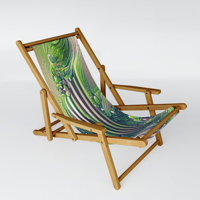 Cactus and Jellybean Sling Chair