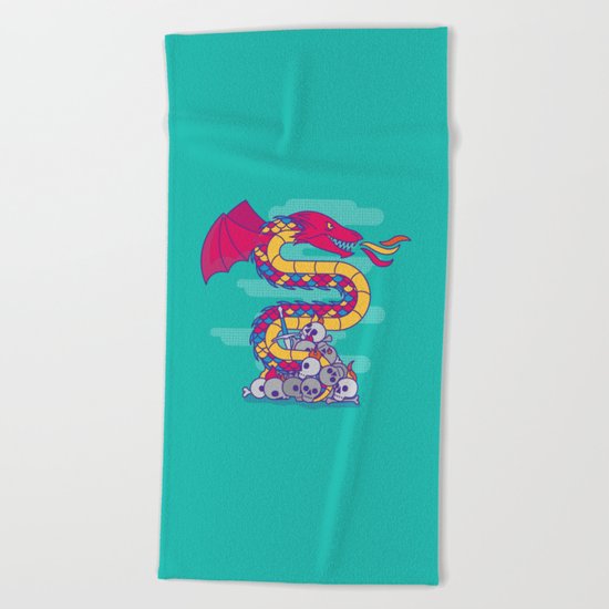 Burn Them All Beach Towel