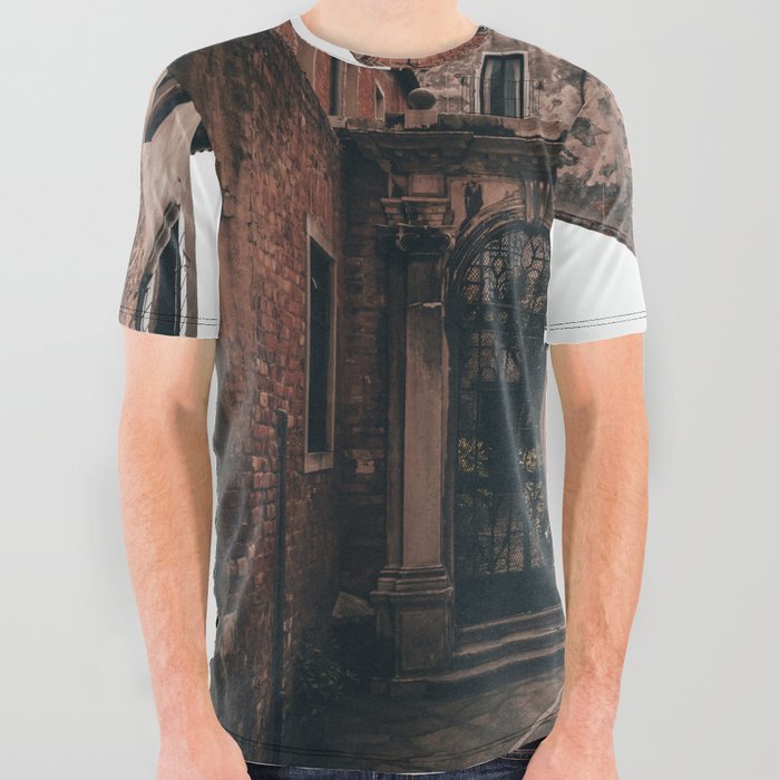 Venice Italy beautiful building architecture along grand canal All Over Graphic Tee