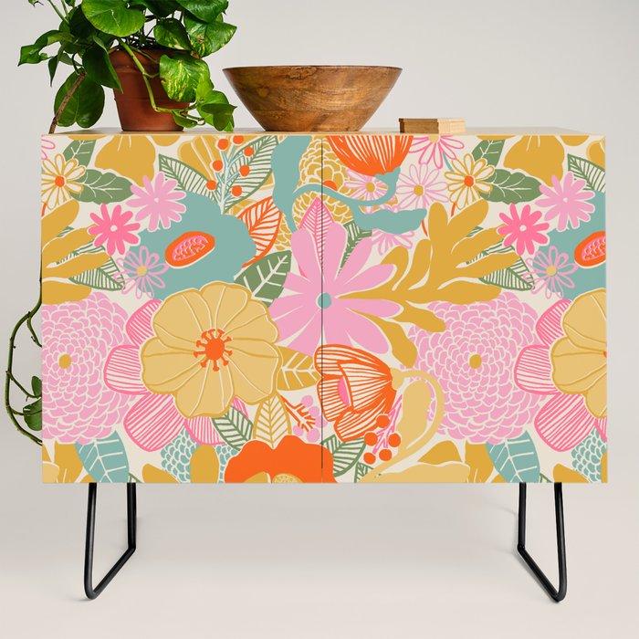 60 s Retro Floral