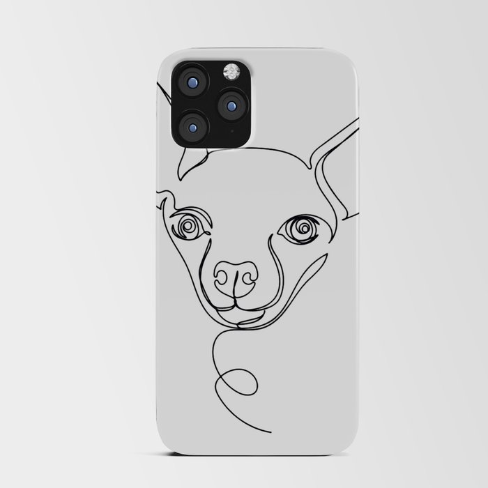  Vector Continuous One Single Line Drawing  iPhone Card Case