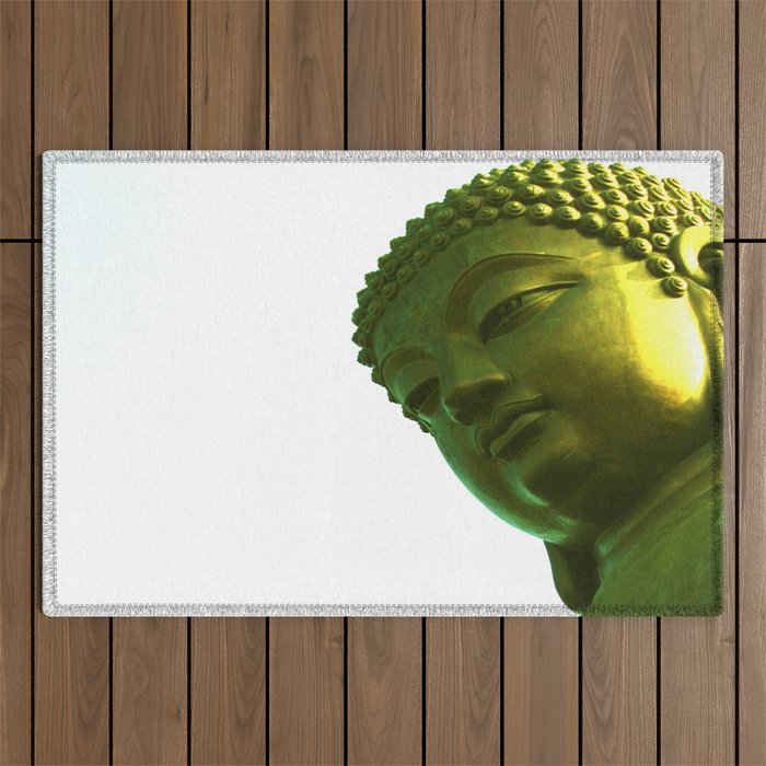 Green Buddha Outdoor Rug