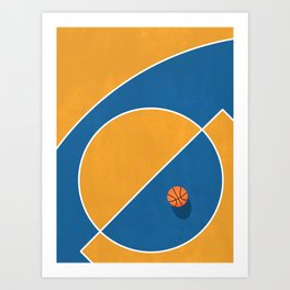 Street Basketball  Art Print