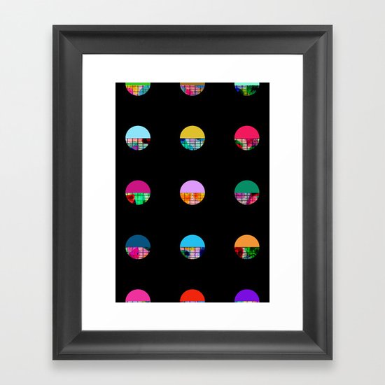 Dot's Play Framed Art Print