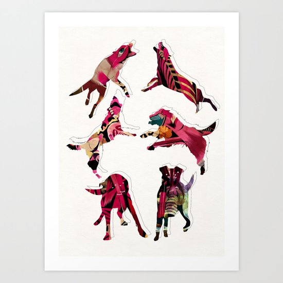 perros Art Print