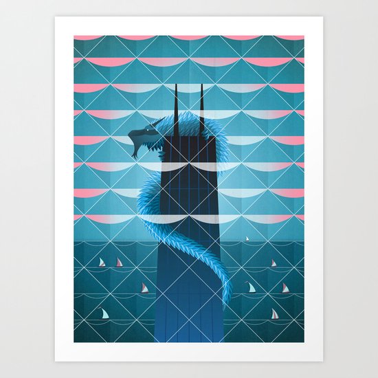 Year Of The Dragon Art Print