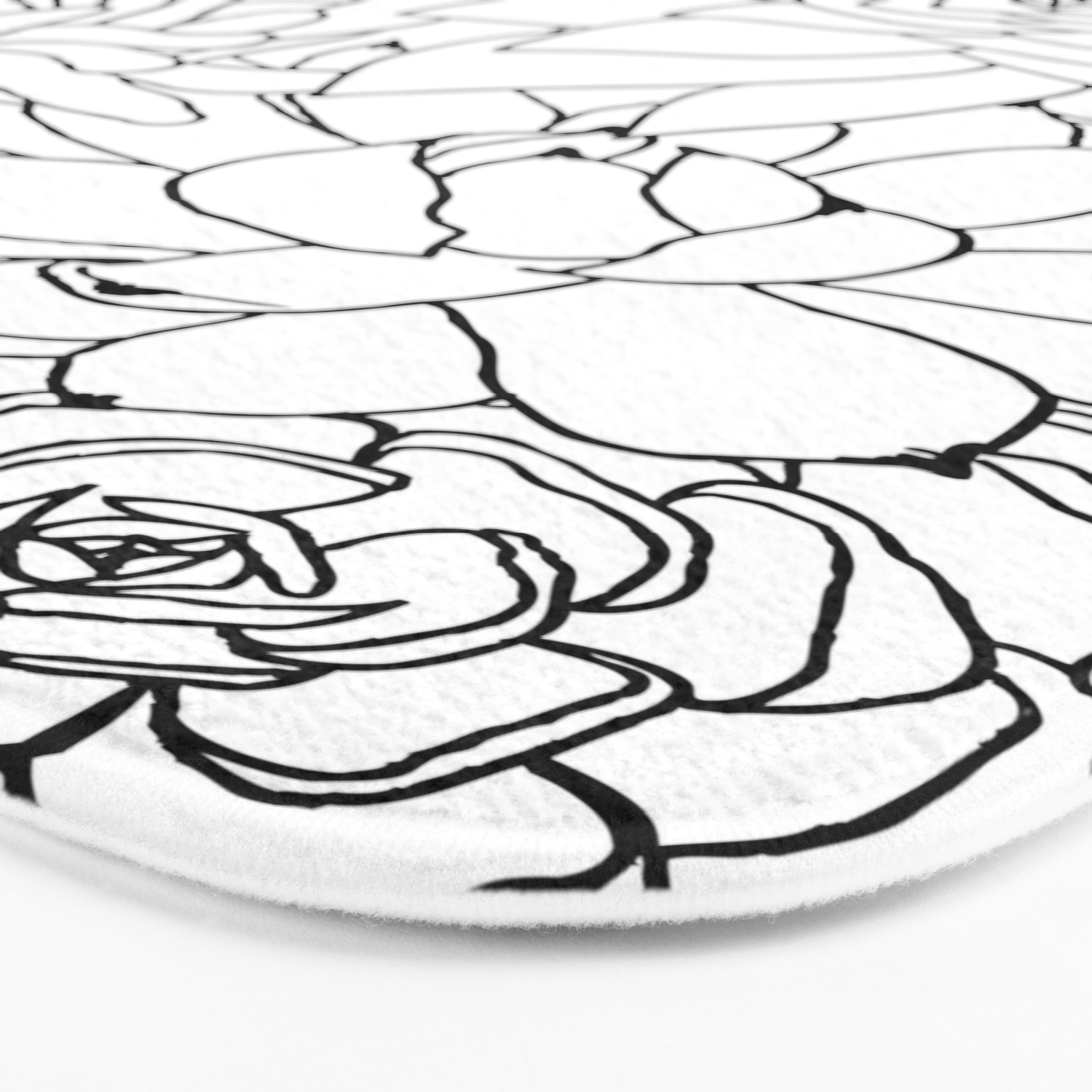 Succulent Line Drawing Bath Mat By Christianalois Society6,Man Face Reference Photos