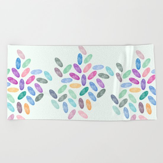 Lovely Pattern VI Beach Towel