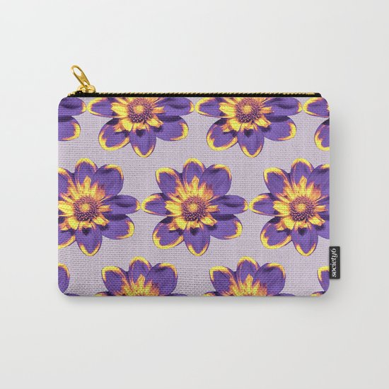 Flower Pattern #3 Carry-All Pouch