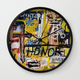 Winter Honor Wall Clock