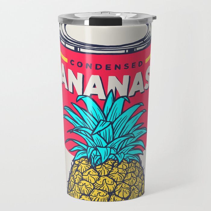 Condensed ananas Travel Mug