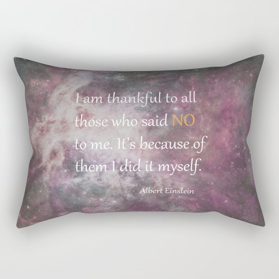 I AM THANKFUL (quote) Rectangular Pillow