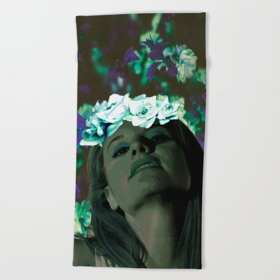 Queen of Spring Beach Towel