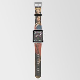 Saint Christopher Altarpiece, Moreel Triptych, 1484 by Hans Memling Apple Watch Band