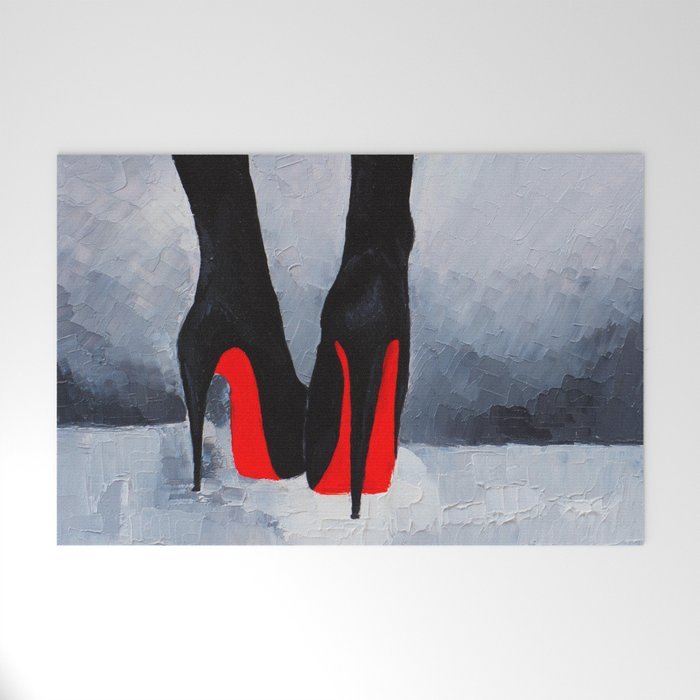 Louboutins Welcome Mat
