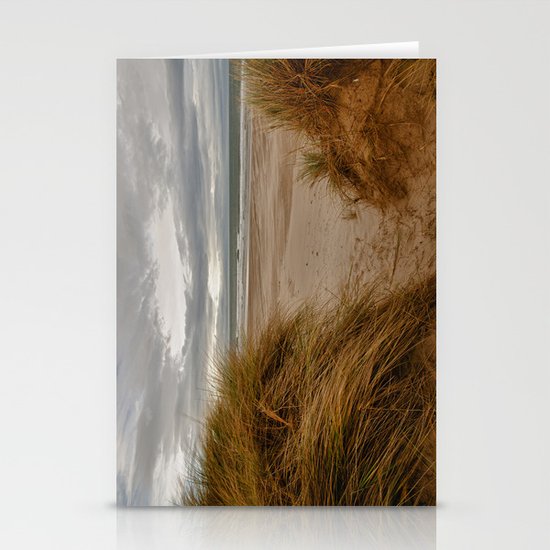 Bamburgh Beach Stationery Cards