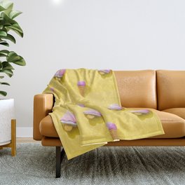 Yellow Throw Blanket