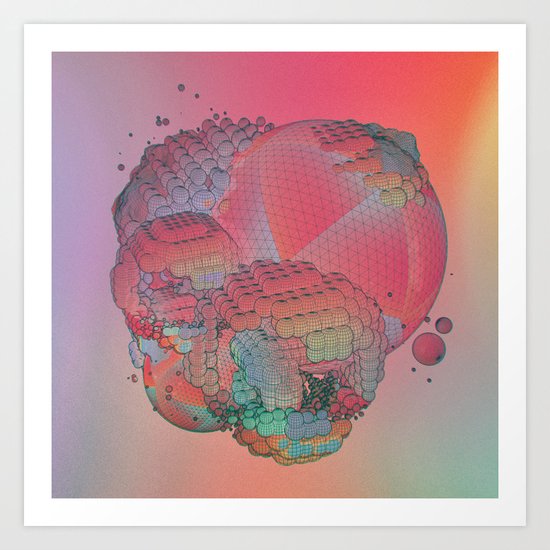 OPTIONS Art Print