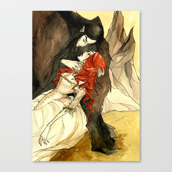 Hades and Persephone III Canvas Print