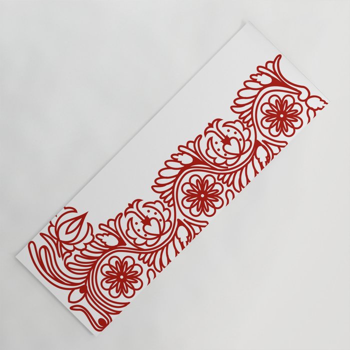 HUNGARIAN EMBROIDERY Yoga Mat