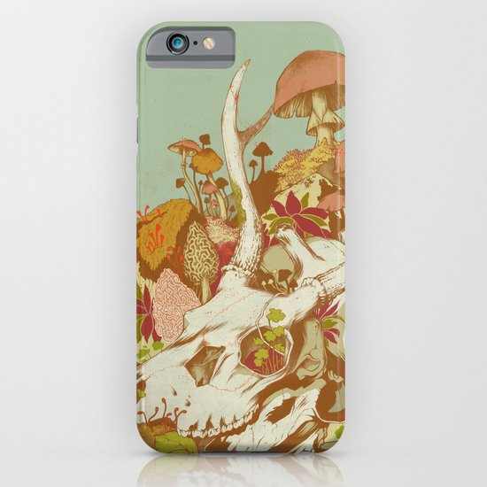skulls in spring iPhone & iPod Case