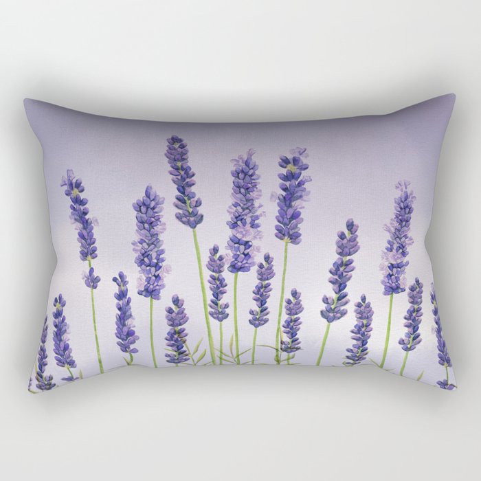 Lavender 2 Rectangular Pillow